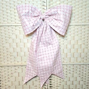 Handmade Bow Quilted Door Wall Hanging Heart Valentines Extra Large